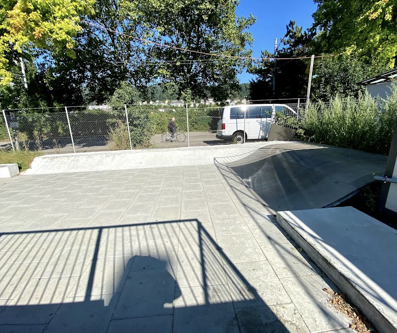 Backyard skatepark